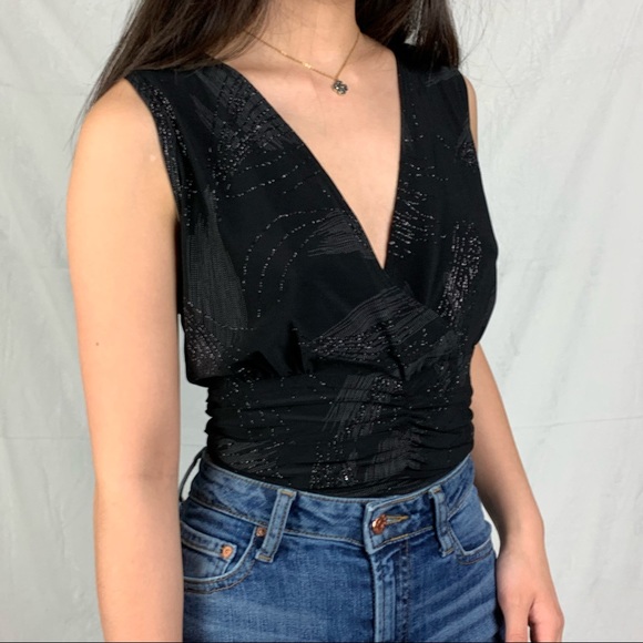 black sparkly tank - Picture 6 of 12